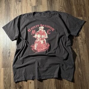 Harley Davidson T-Shirt Mens Clearwater Beach Florida Graphic‎ Tee